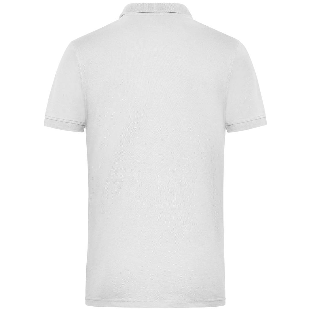 James & Nicholson Poloshirt Herren JN830 Gr. 5XL white