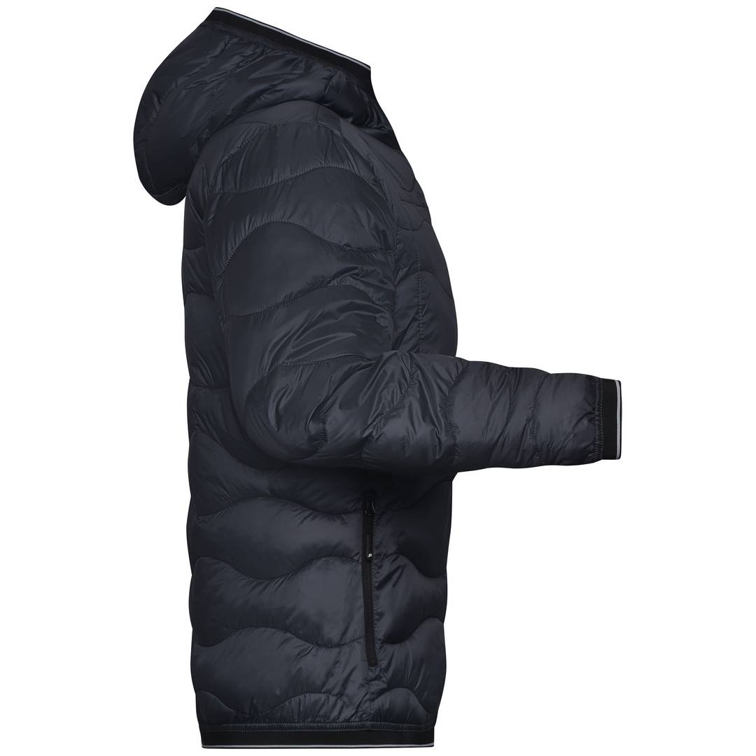James & Nicholson Steppjacke mit Wattierung Damen JN1155 Gr. L graphite/camouflage