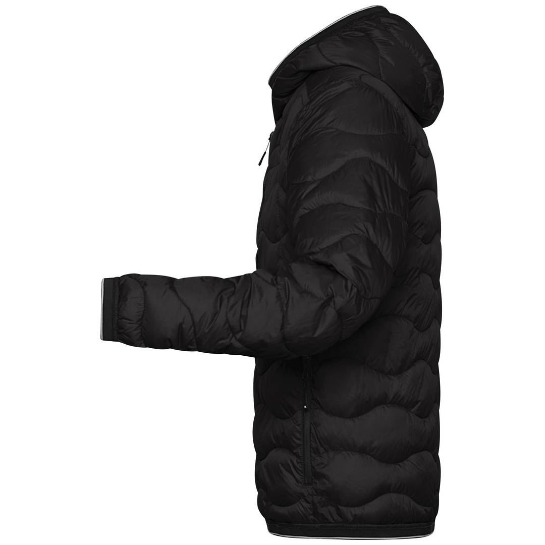 James & Nicholson Steppjacke mit Wattierung Herren JN1156 Gr. 2XL schwarz