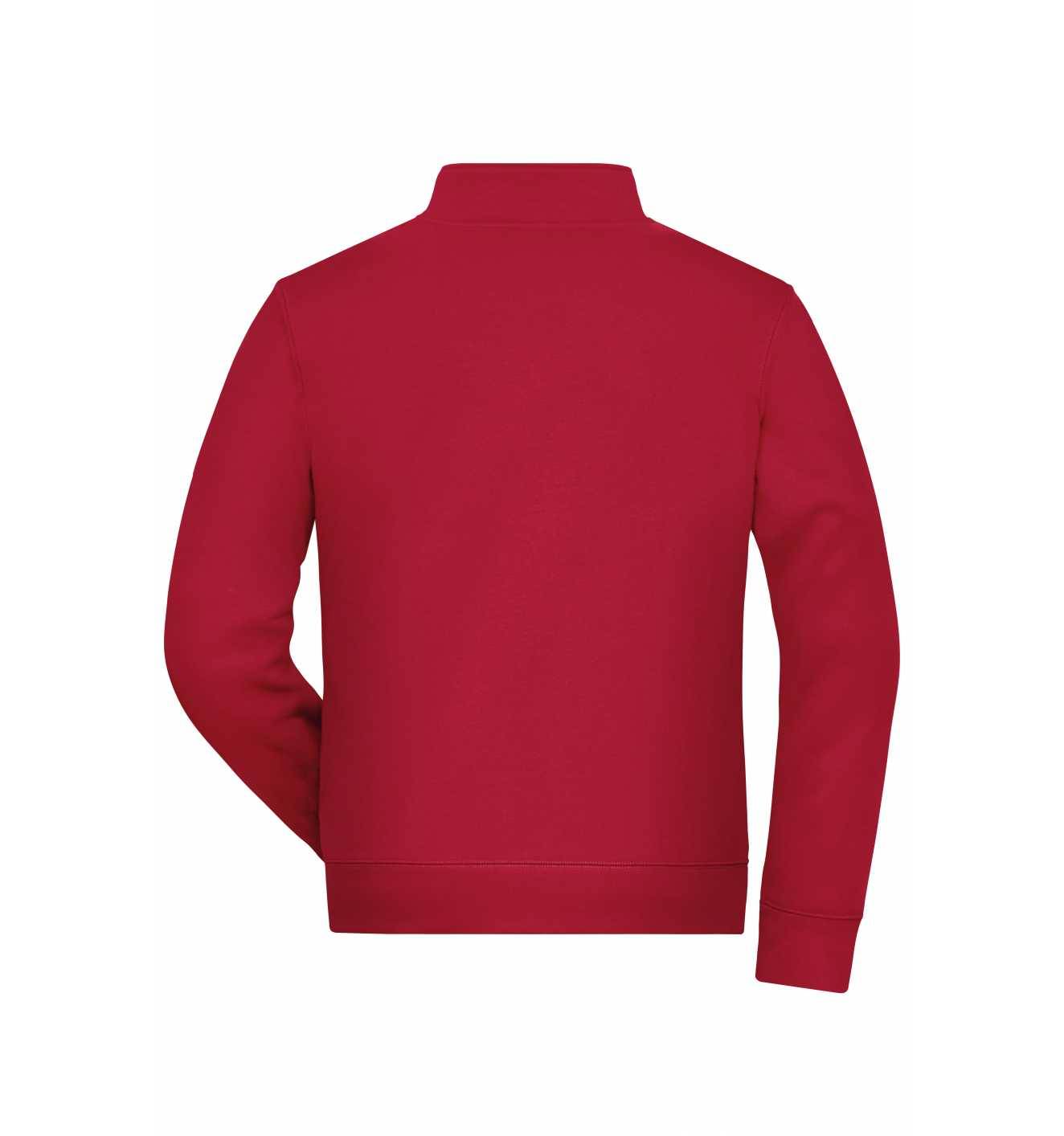 James & Nicholson Fleecejacke Herren JN1810 Gr. 2XL rot