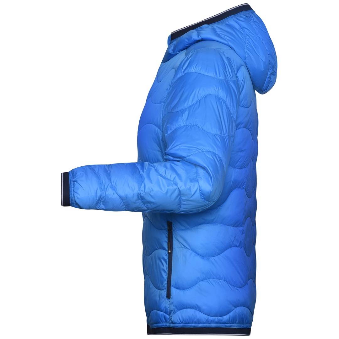 James &amp; Nicholson Steppjacke mit Wattierung Damen JN1155 Gr. XS blau/navy