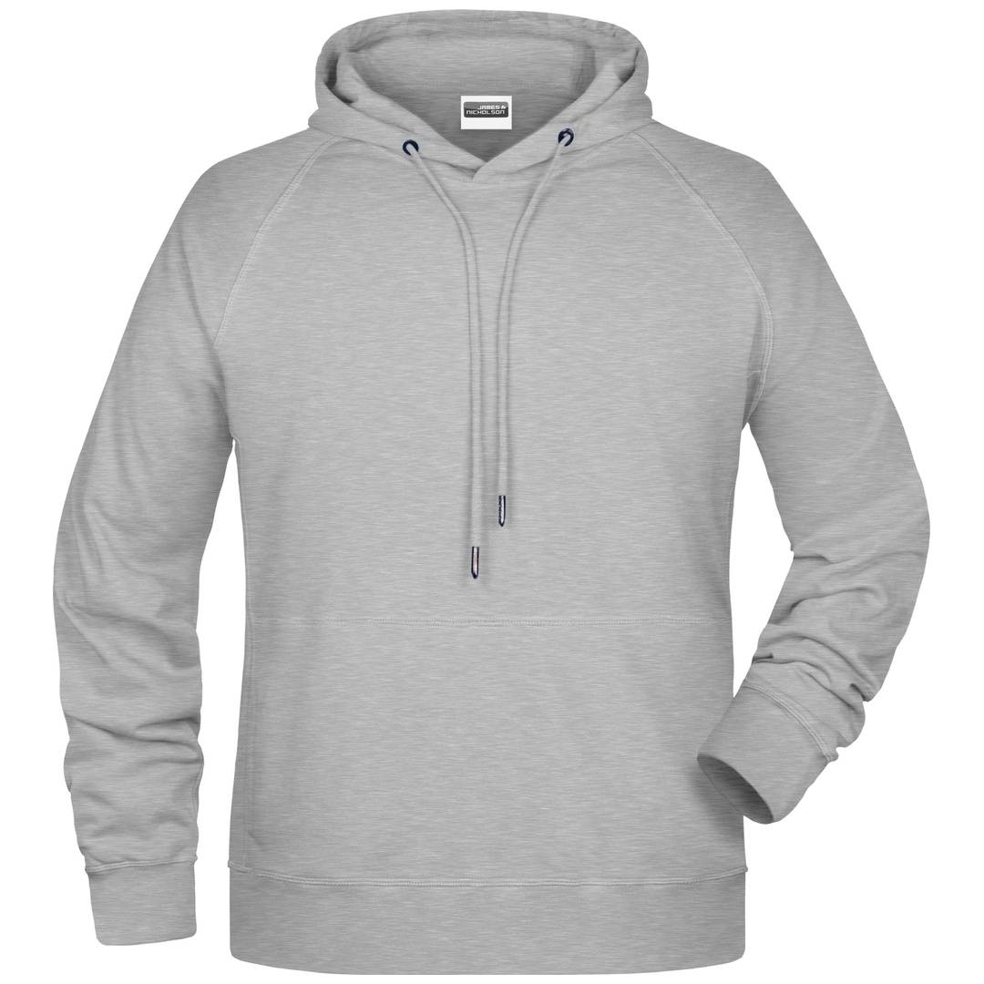James & Nicholson Kapuzensweat JN8024 Gr. 4XL grey-heather