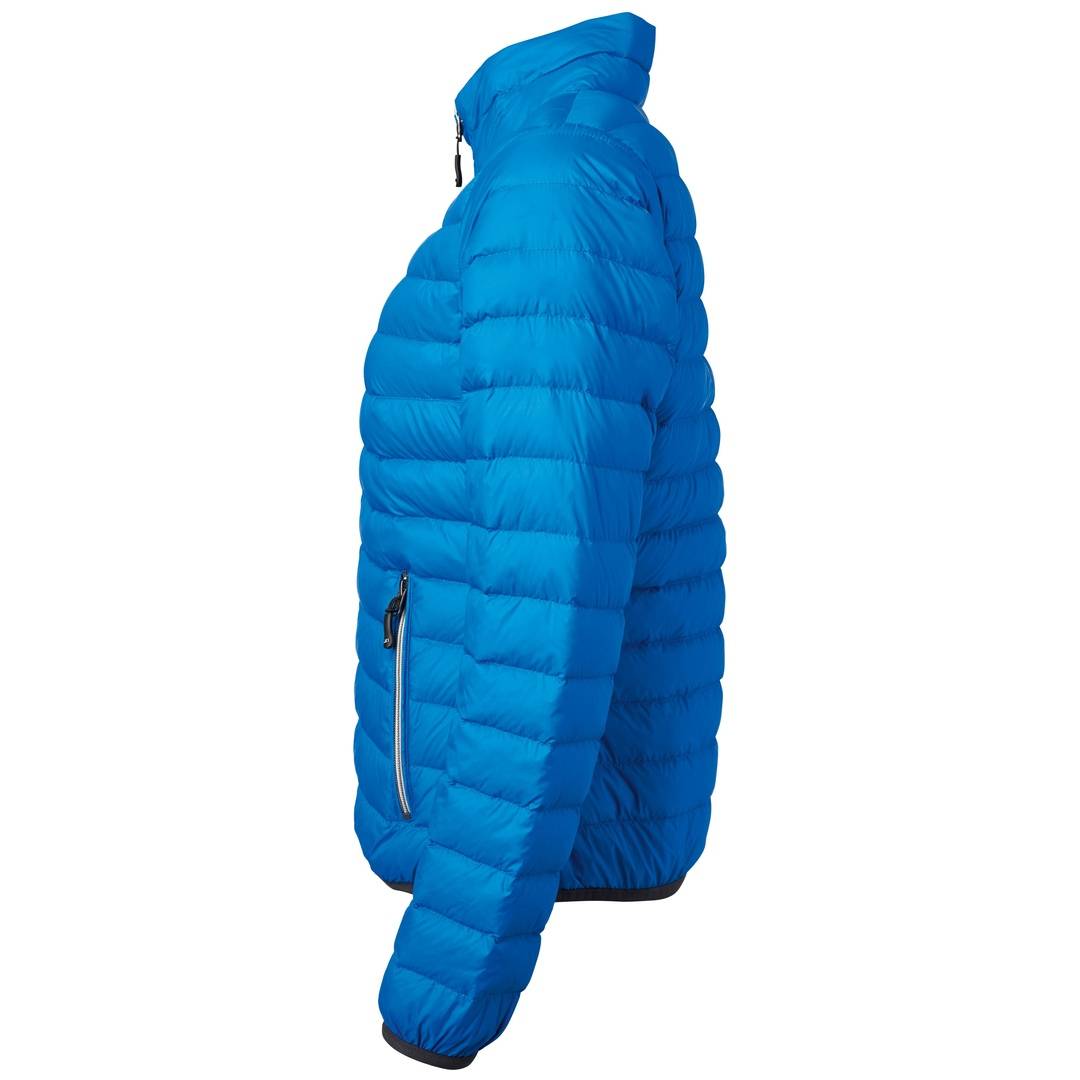 James & Nicholson leichte, klassische Daunenjacke JN1139 Gr. XL cobalt/silber