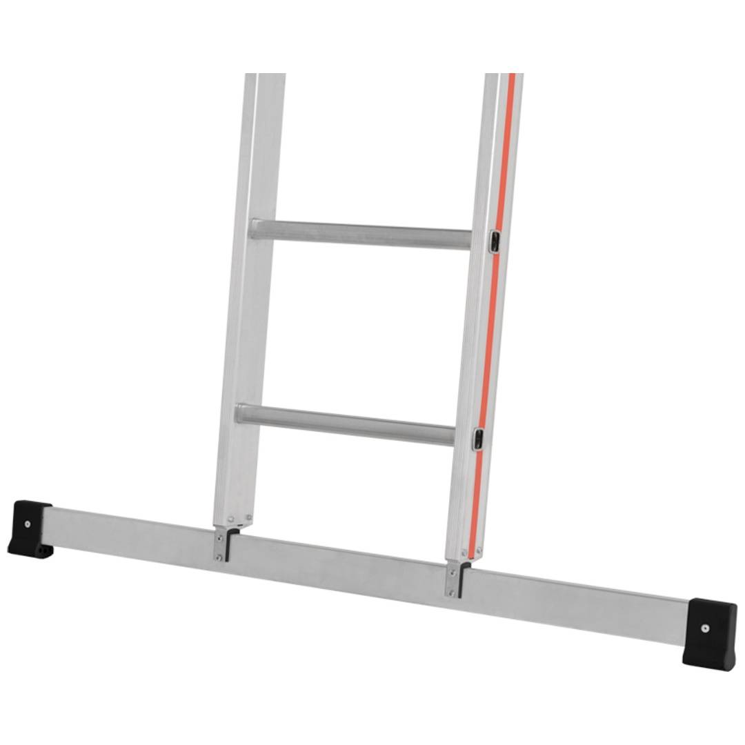 Hymer Schiebeleiter zweiteilig 2x14 Sprossen AH 7,40m