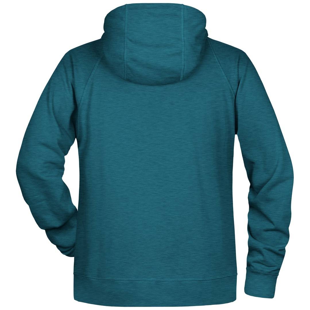 James & Nicholson Kapuzensweat JN8024 Gr. 3XL petrol-melange