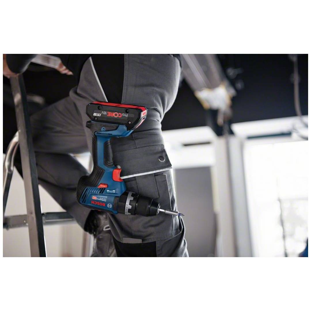 Bosch Professional GSB 18V-55 Solo 2-Gang-Akku-Schlagbohrschrauber ohne Akku, ohne Ladegerät, inkl. Koffer