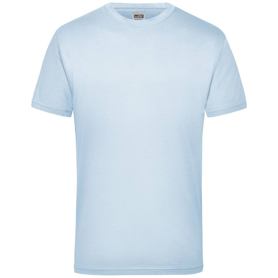 James & Nicholson Workwear T-Shirt Herren JN800 Gr. 3XL light-blue