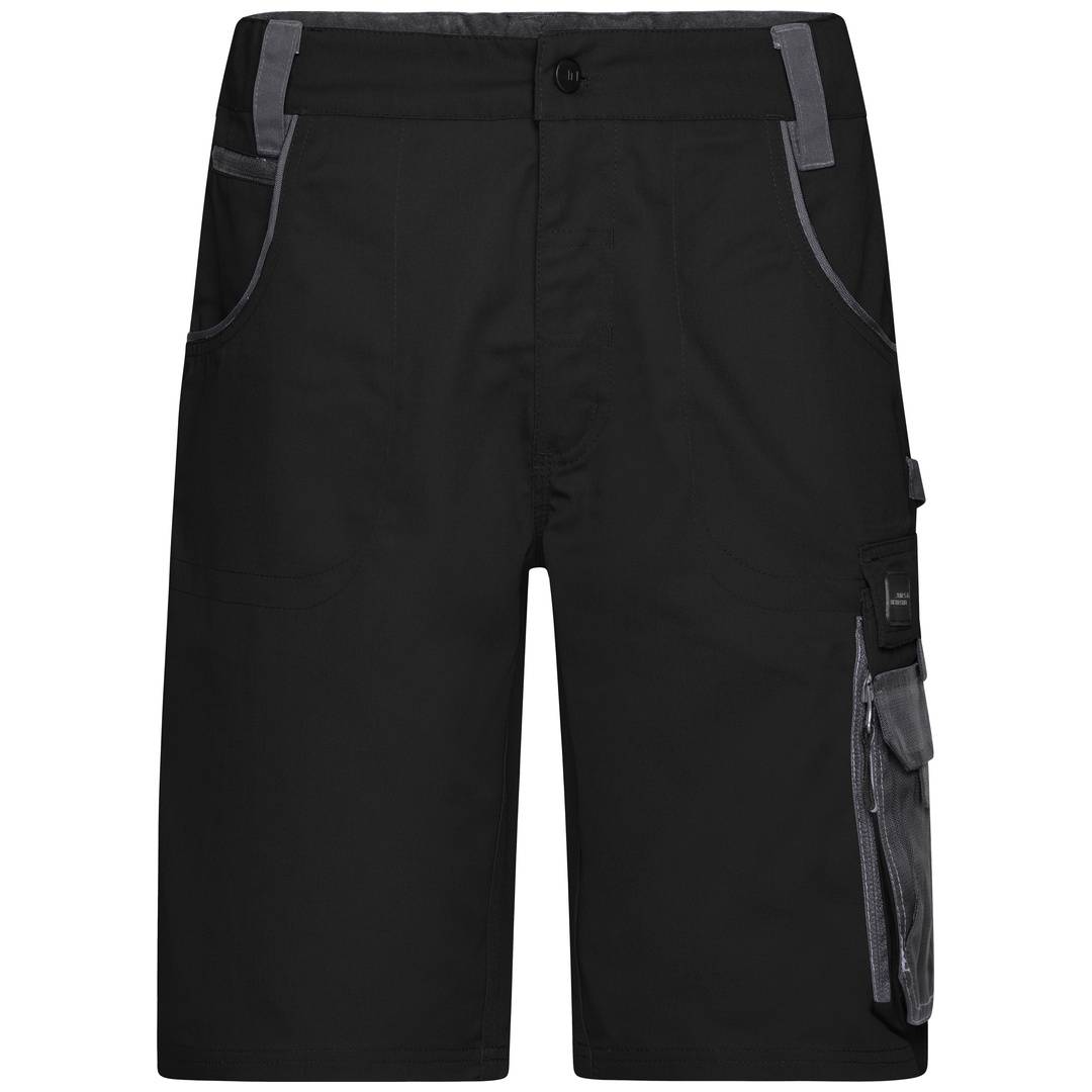 James & Nicholson Workwear Bermuda JN835 Gr. 56 black/carbon