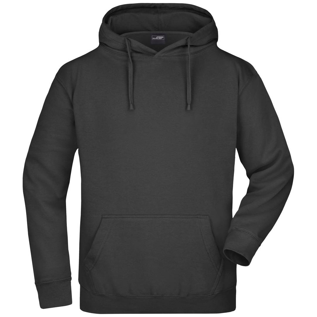 James & Nicholson Kinder Kapuzensweatshirt JN047K Gr. XL-152 black
