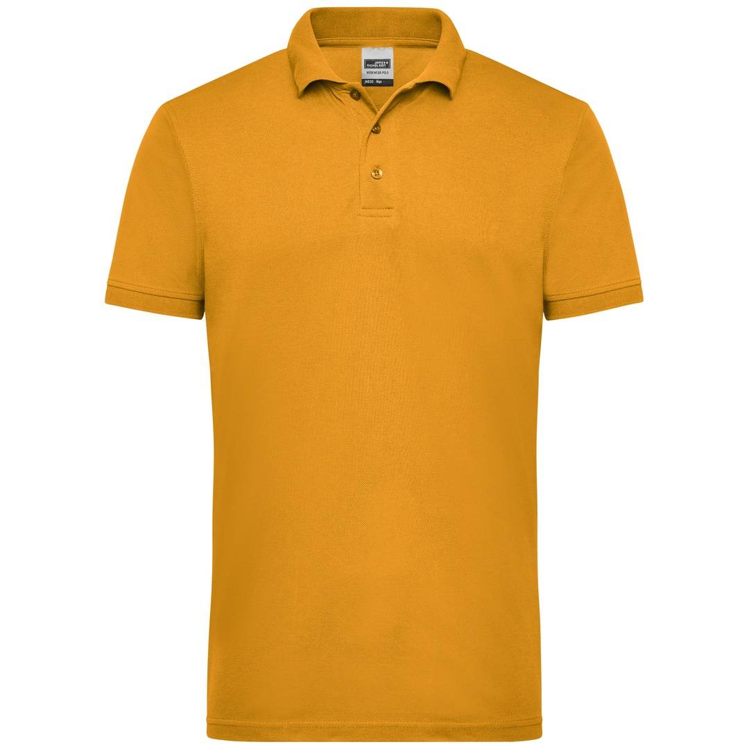 James & Nicholson Poloshirt Herren JN830 Gr. L gold-yellow