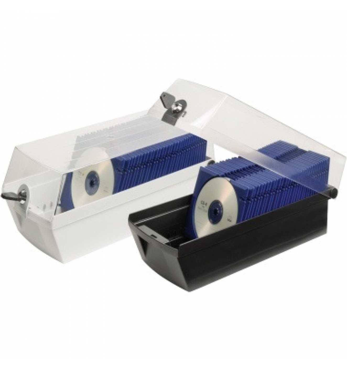 HAN CD-Box MÄX 60 9260-13 60CDs Schloß schwarz