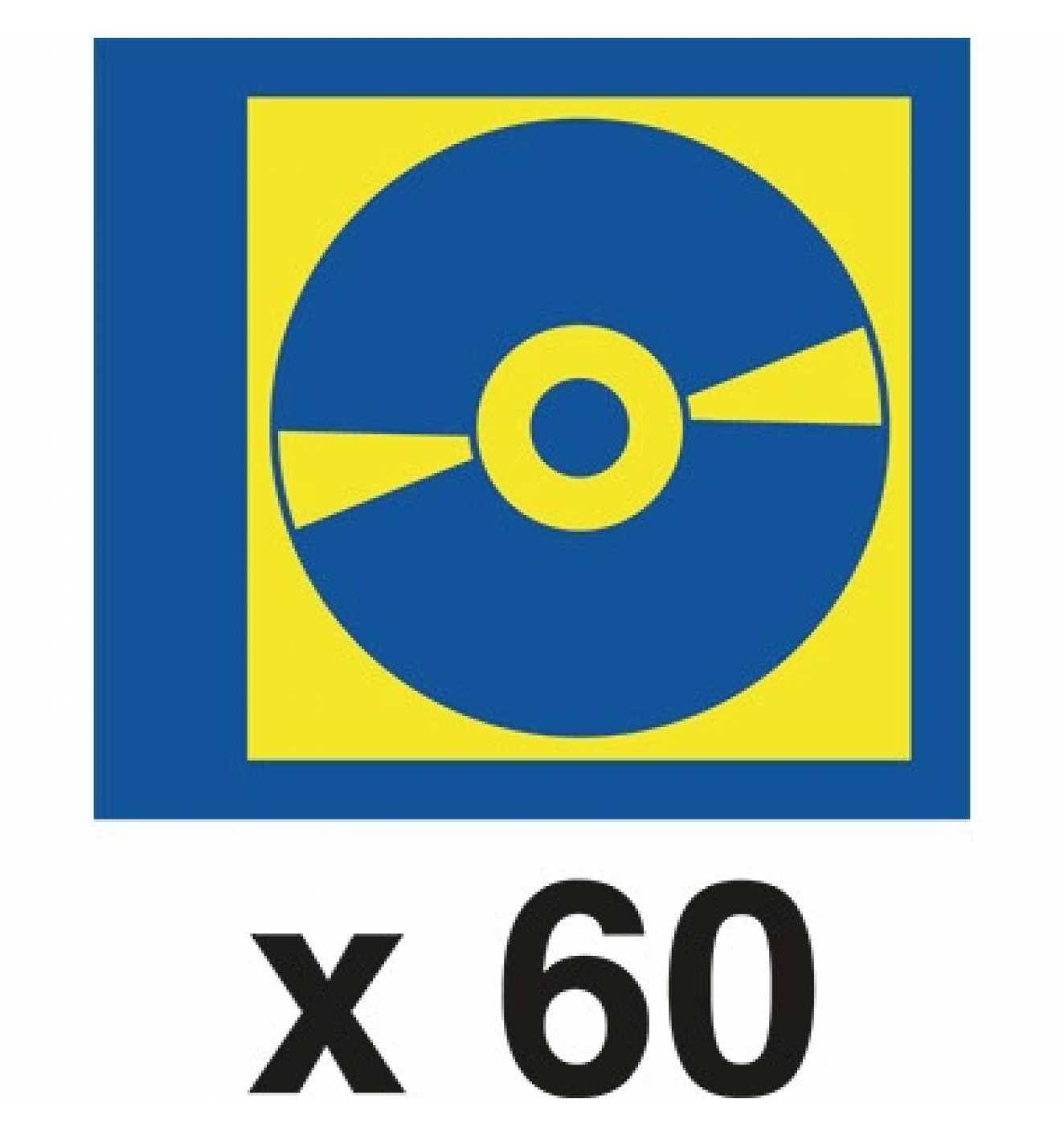 HAN CD-Box MÄX 60 9260-13 60CDs Schloß schwarz