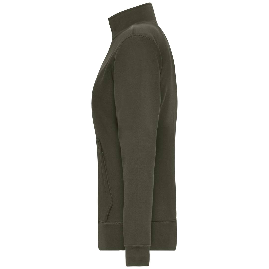 James &amp; Nicholson Fleecejacke Damen JN1809 Gr. M olive