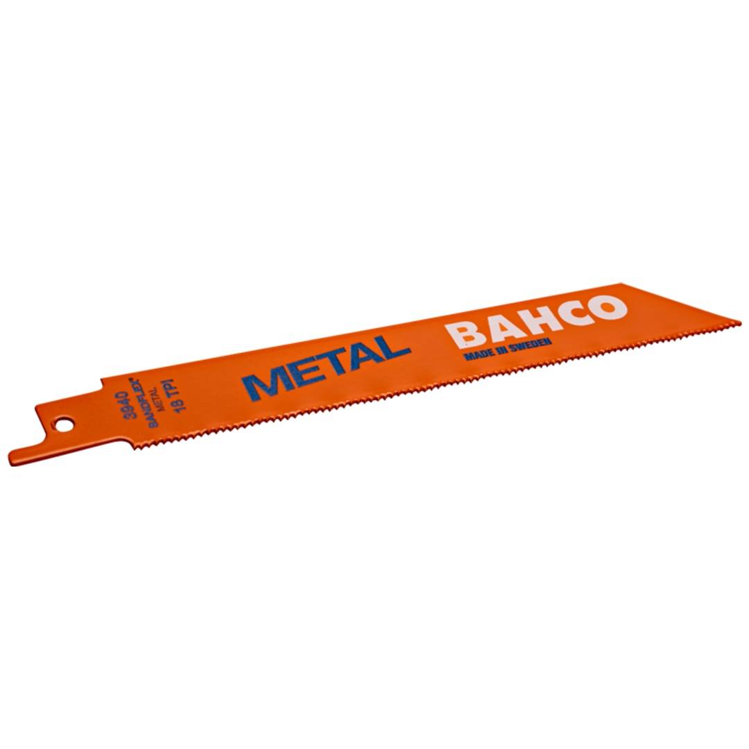 Bahco Sandflex Bimetall-Säbelsägeblätter-Satz für Metall 14 ZpZ, 150 mm - 5 Stk./Einzelhandelsverpackung