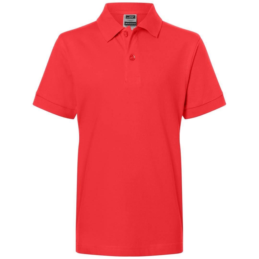 James & Nicholson Poloshirt Kinder JN070K Gr. S-110/116 tomato