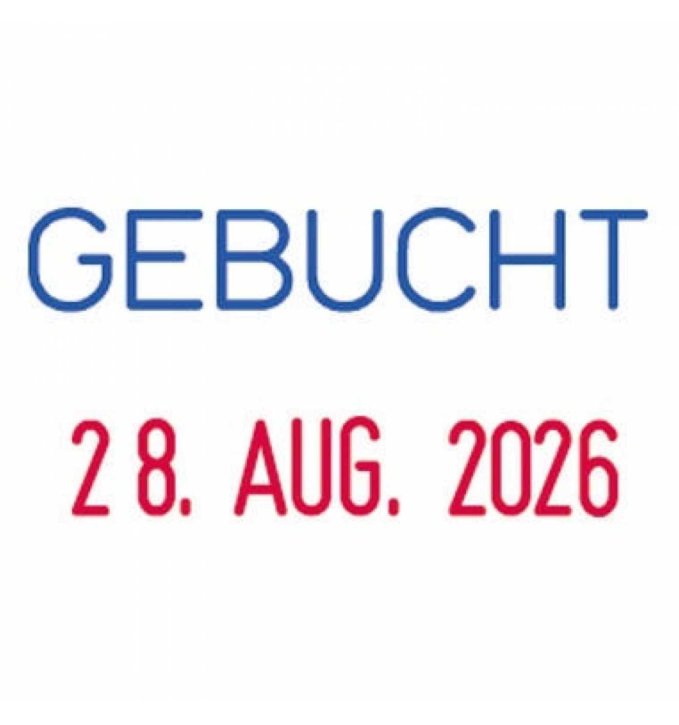 COLOP Datumstempel mini-dater GEBUCHT 160/L3 105181