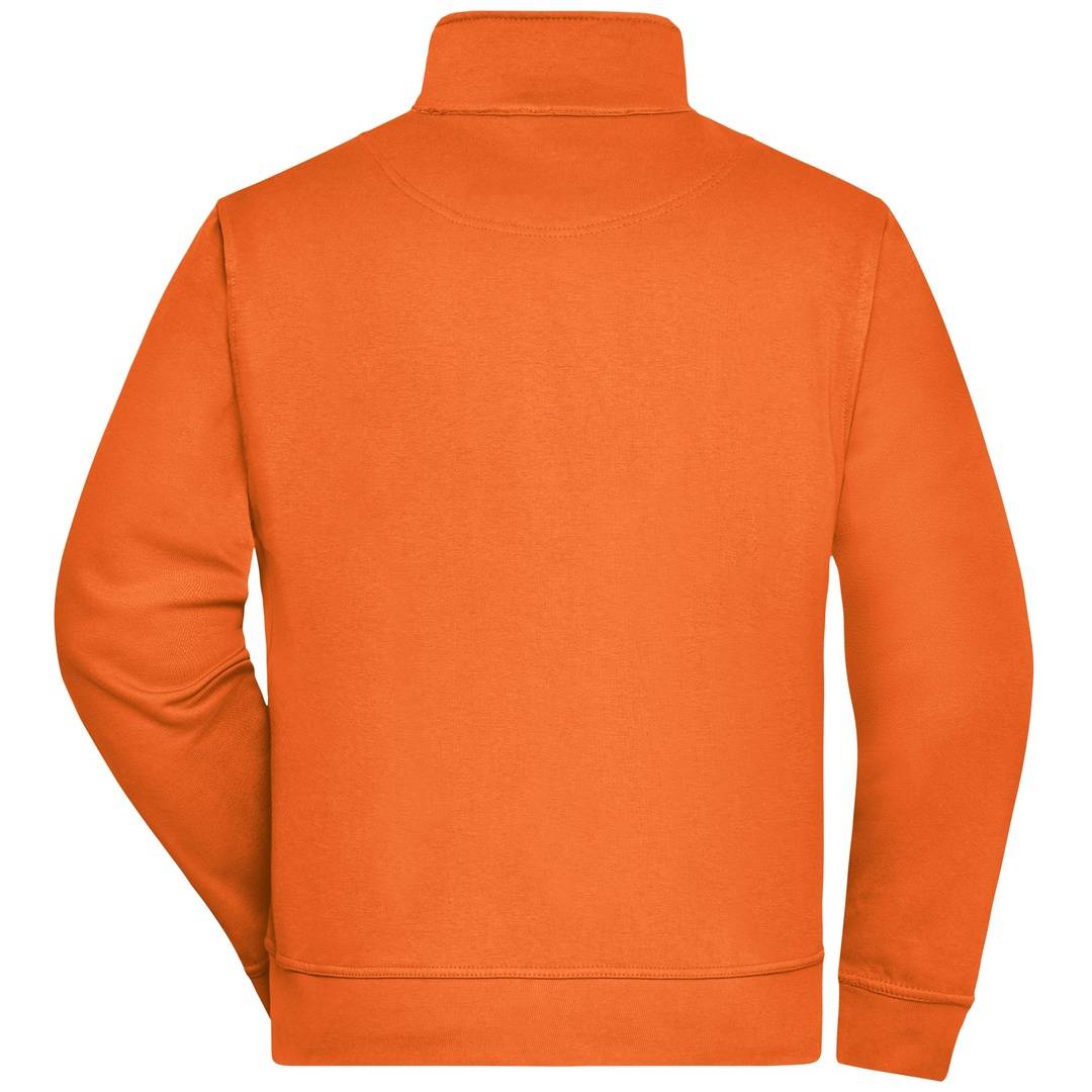 James & Nicholson Sweatjacke JN836 Gr. 5XL orange