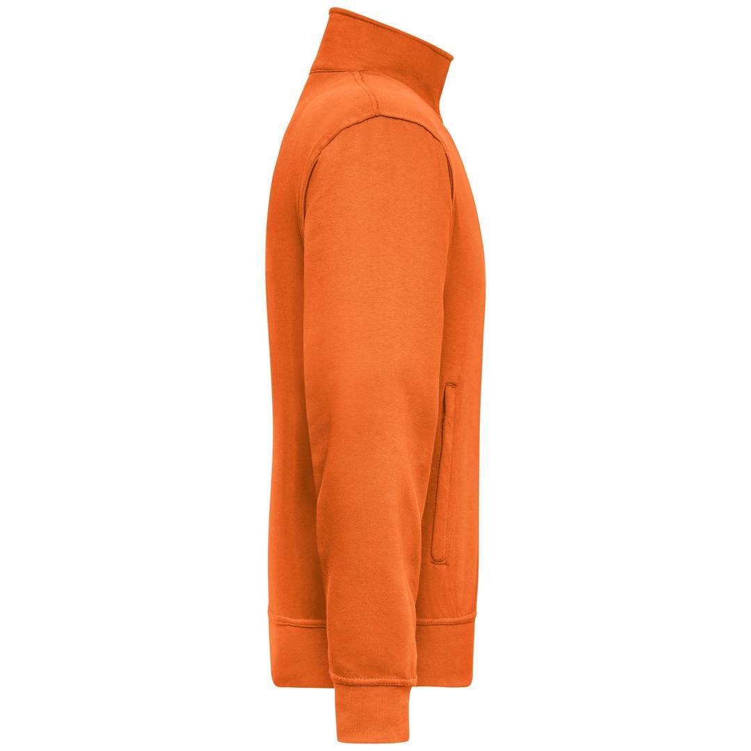 James & Nicholson Sweatjacke JN836 Gr. 5XL orange