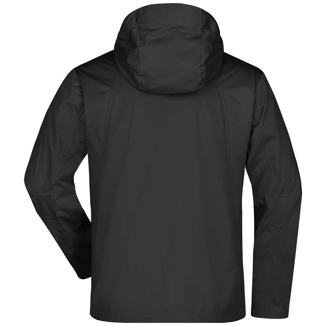 James & Nicholson Ultraleichte Softshelljacke Herren JN1098 Gr. M black/red