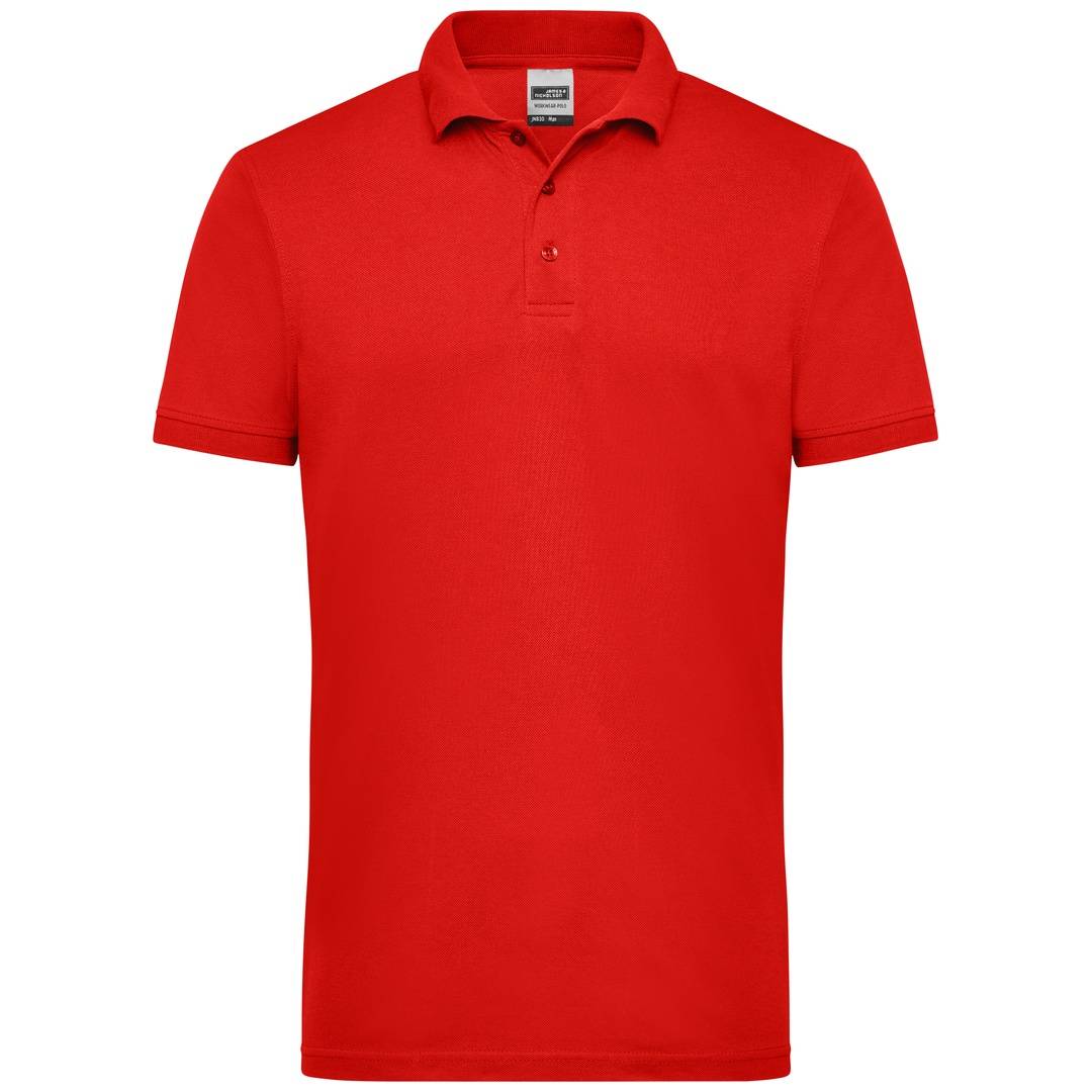 James & Nicholson Poloshirt Herren JN830 Gr. S red