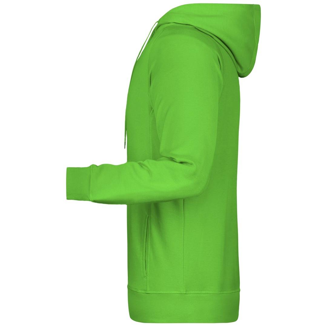 James & Nicholson Kapuzensweat JN8024 Gr. L lime-green