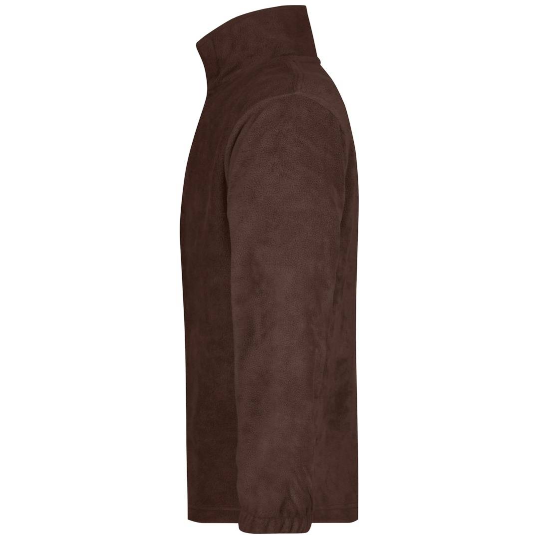 James & Nicholson Sweatshirt in schwerer Fleece-Qualität JN043 Gr. L brown