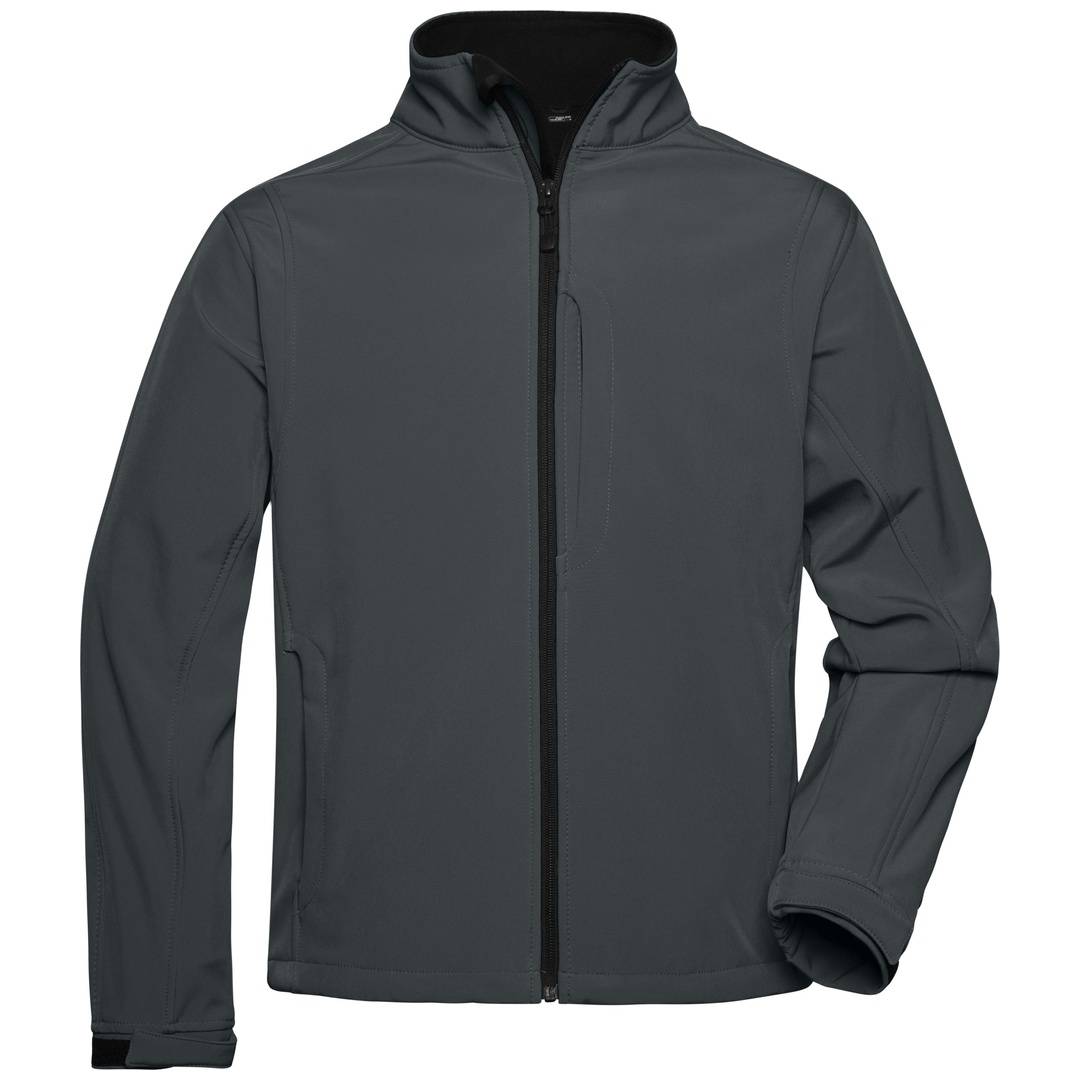 James & Nicholson Softshell Jacke Herren JN135 Gr. S carbon