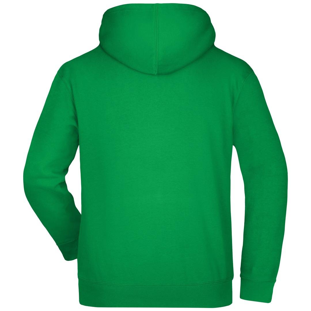James & Nicholson Kinder Kapuzensweatshirt JN047K Gr. M-128 fern-green