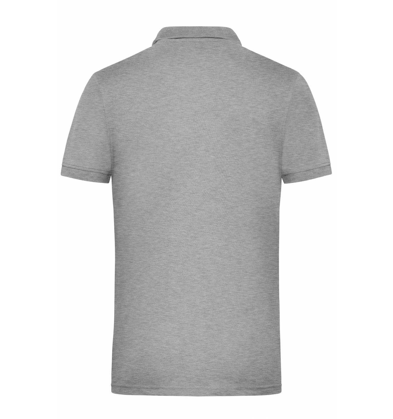 James & Nicholson Poloshirt Herren JN830 Gr. 6XL grey-heather