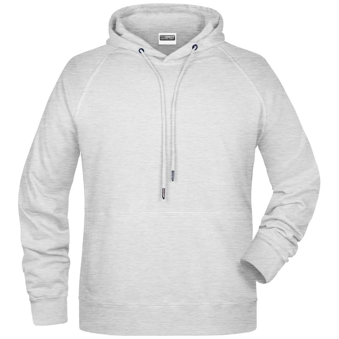 James & Nicholson Kapuzensweat JN8024 Gr. L ash