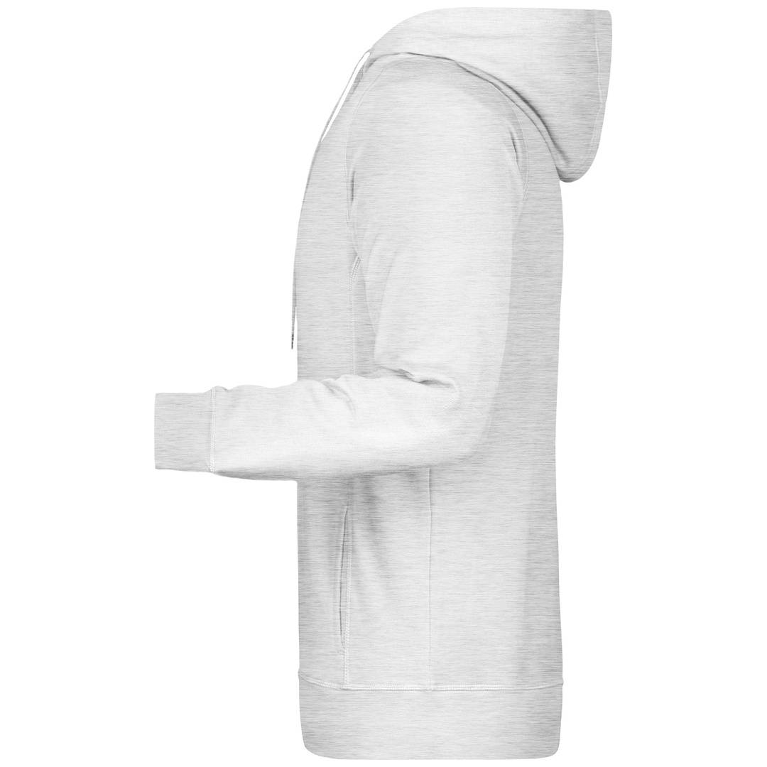 James & Nicholson Kapuzensweat JN8024 Gr. XL ash