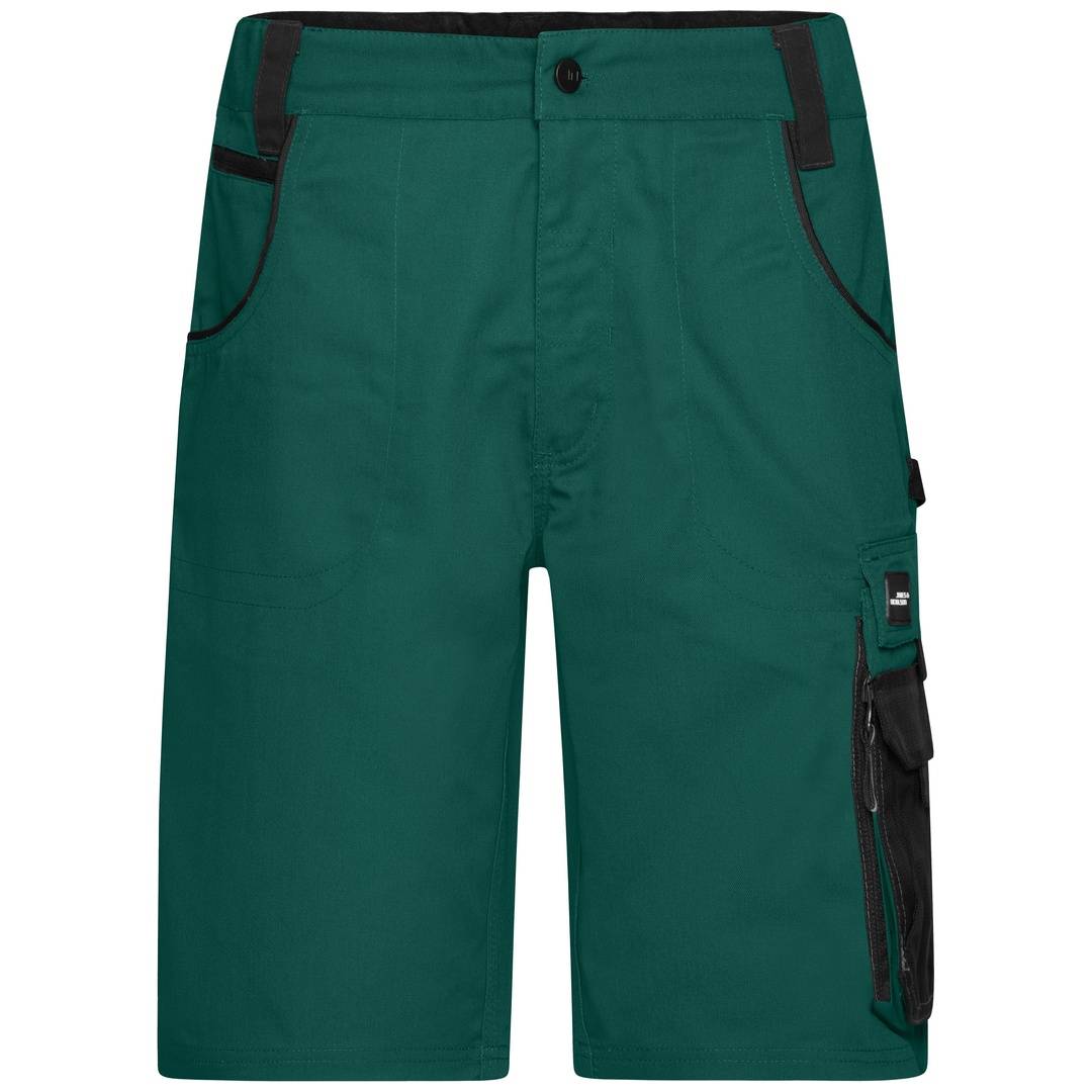 James & Nicholson Workwear Bermuda JN835 Gr. 56 dark-green/black