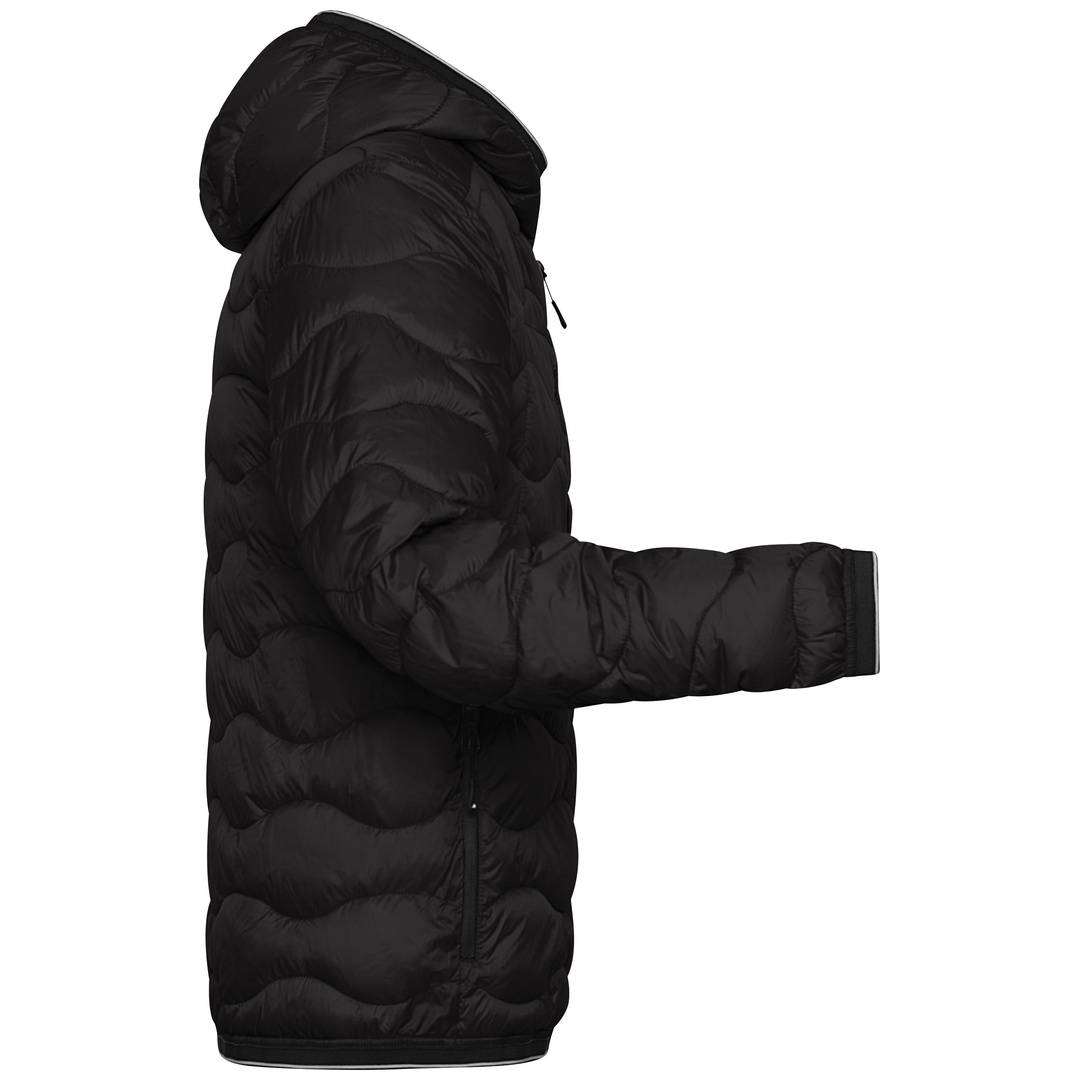 James & Nicholson Steppjacke mit Wattierung Herren JN1156 Gr. XL schwarz