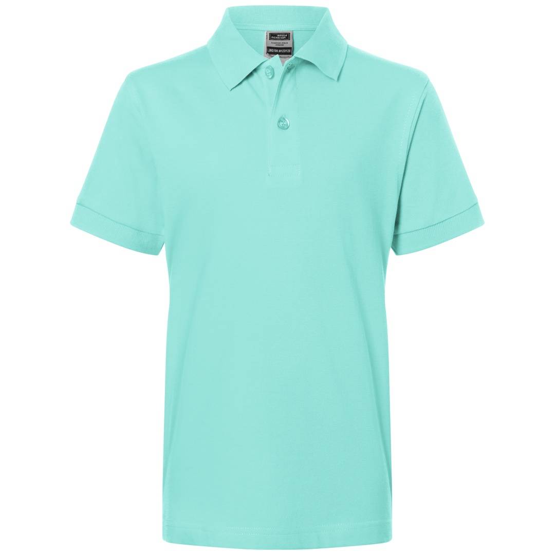 James & Nicholson Poloshirt Kinder JN070K Gr. S-110/116 mint