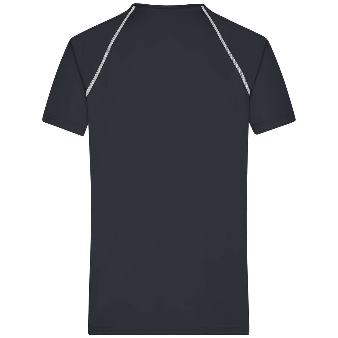 James & Nicholson Funktions-Shirt Herren JN496 Gr. S black/white