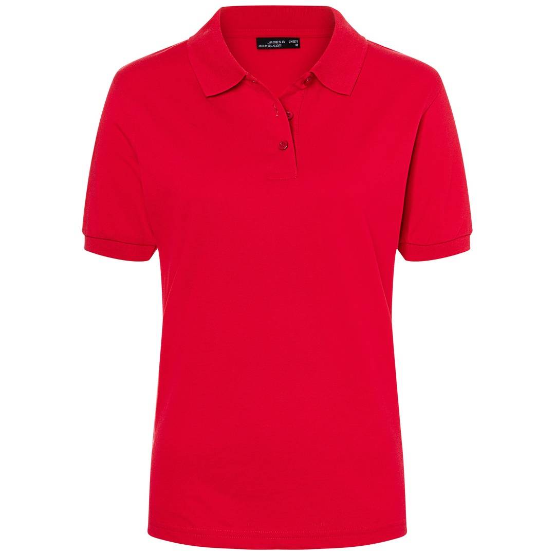 James & Nicholson Damen Polohemd JN071 Gr. L red