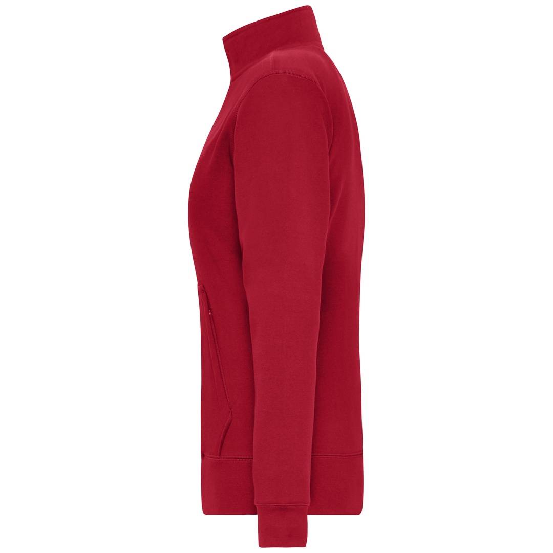 James & Nicholson Fleecejacke Damen JN1809 Gr. 2XL rot