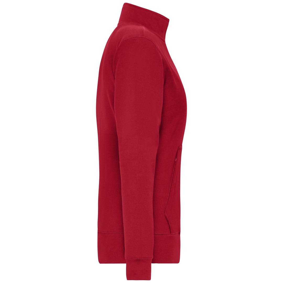 James & Nicholson Fleecejacke Damen JN1809 Gr. 2XL rot