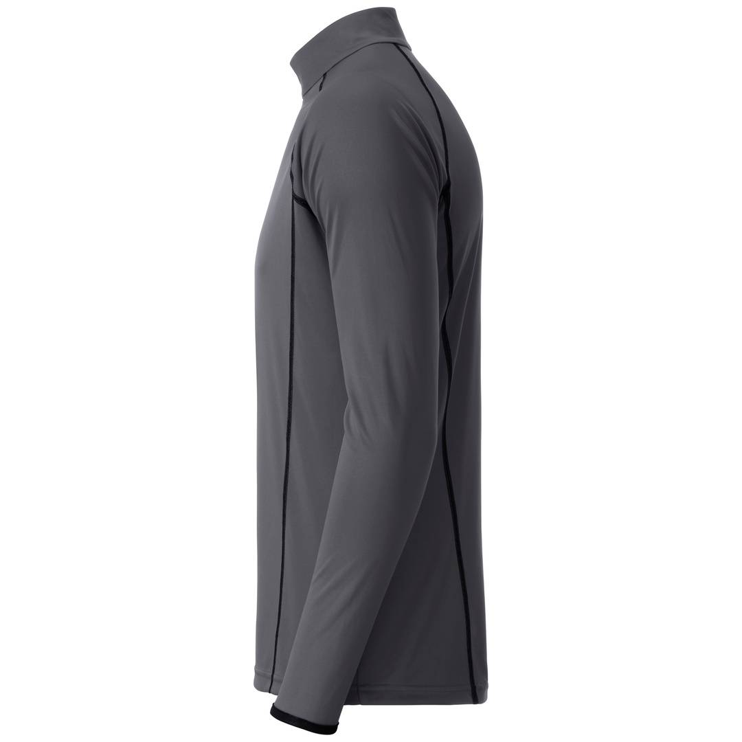 James & Nicholson Langarmshirt Herren JN498 Gr. L titan/black