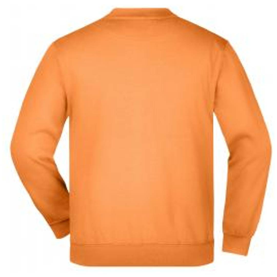 James & Nicholson Klassisches Komfort Rundhals-Sweatshirt Kinder JN040K Gr. 2XL-164 orange