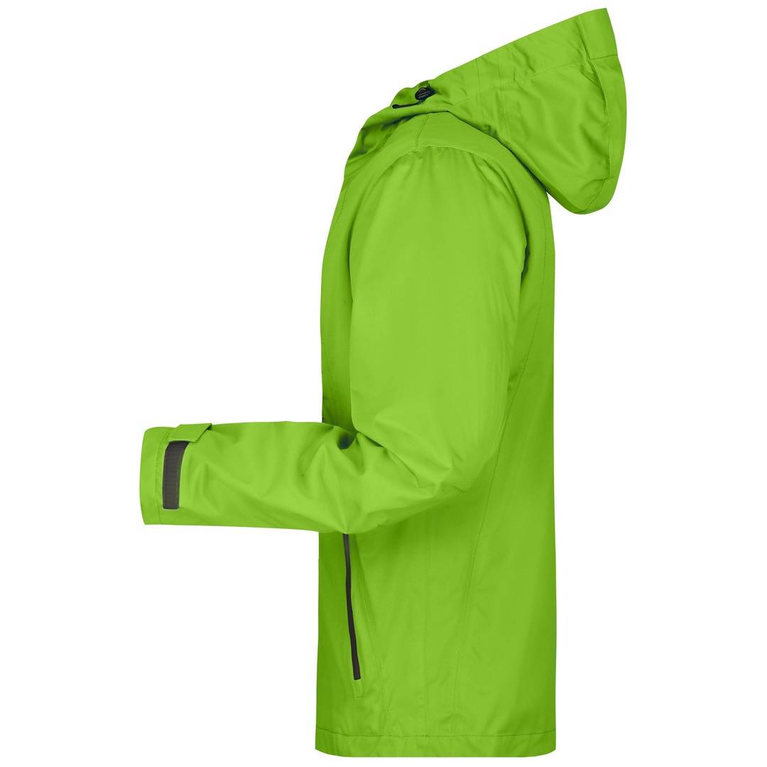 James & Nicholson Ultraleichte Softshelljacke Herren JN1098 Gr. 2XL spring-green/iron-grey