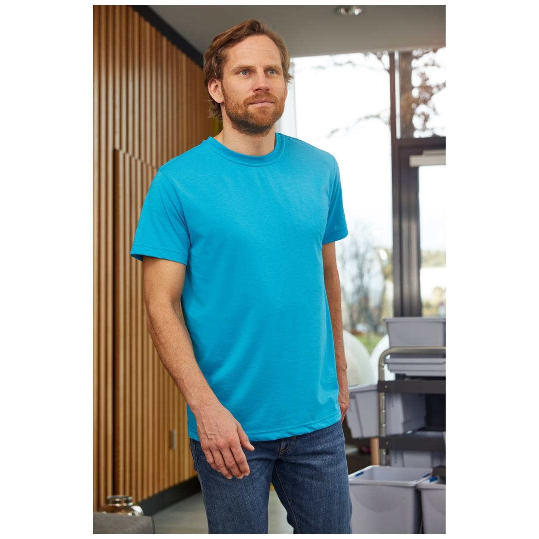 James & Nicholson T-Shirt Herren JN838 Gr. 2XL aqua