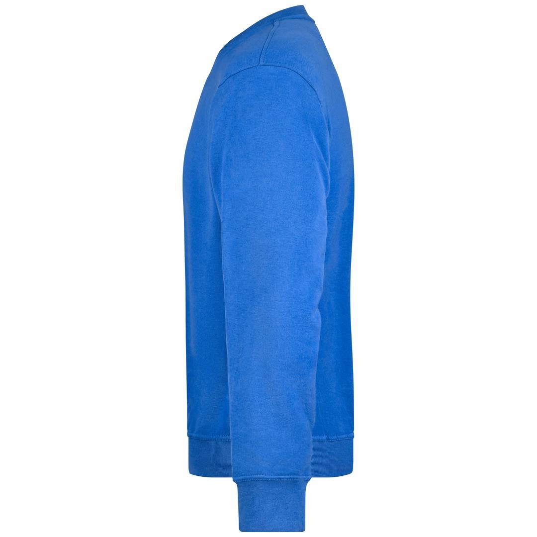 James & Nicholson Klassisches Rundhals-Sweatshirt JN840, Gr. 4XL royal