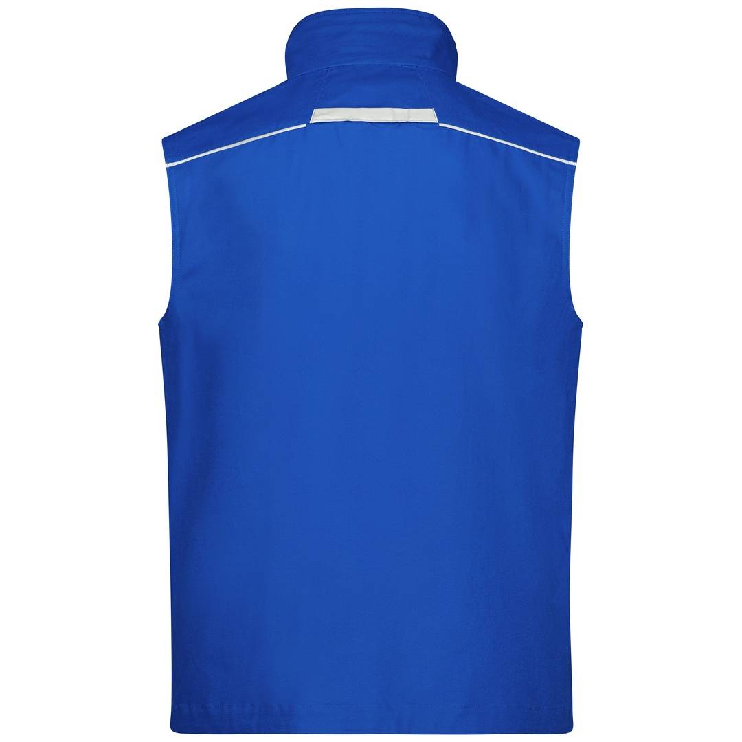 James & Nicholson Funktionelle Weste im sportlichen Look JN850 Gr. 5XL royal/white