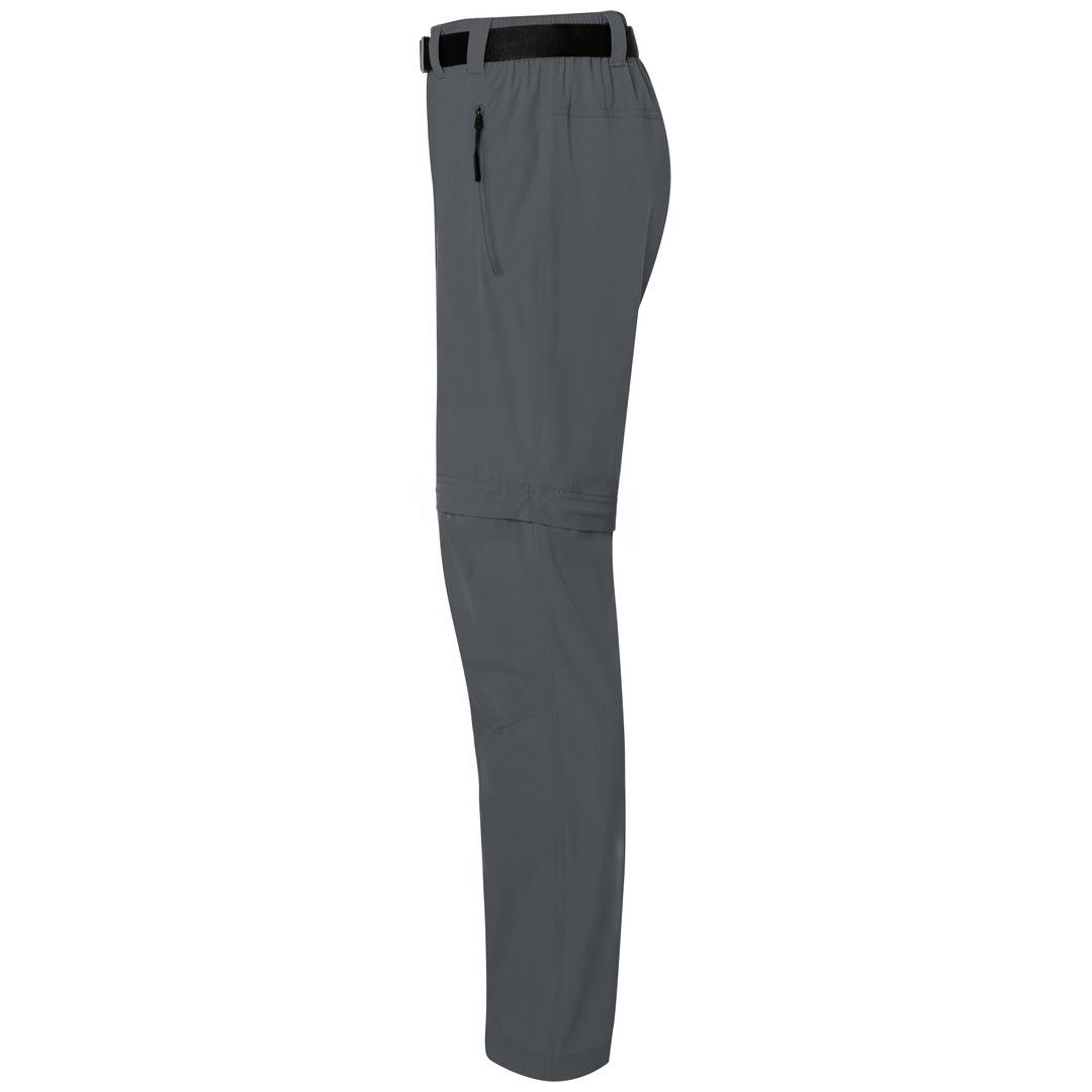 James & Nicholson Zip-Off Trekkinghose Damen JN1201 Gr. XS carbon