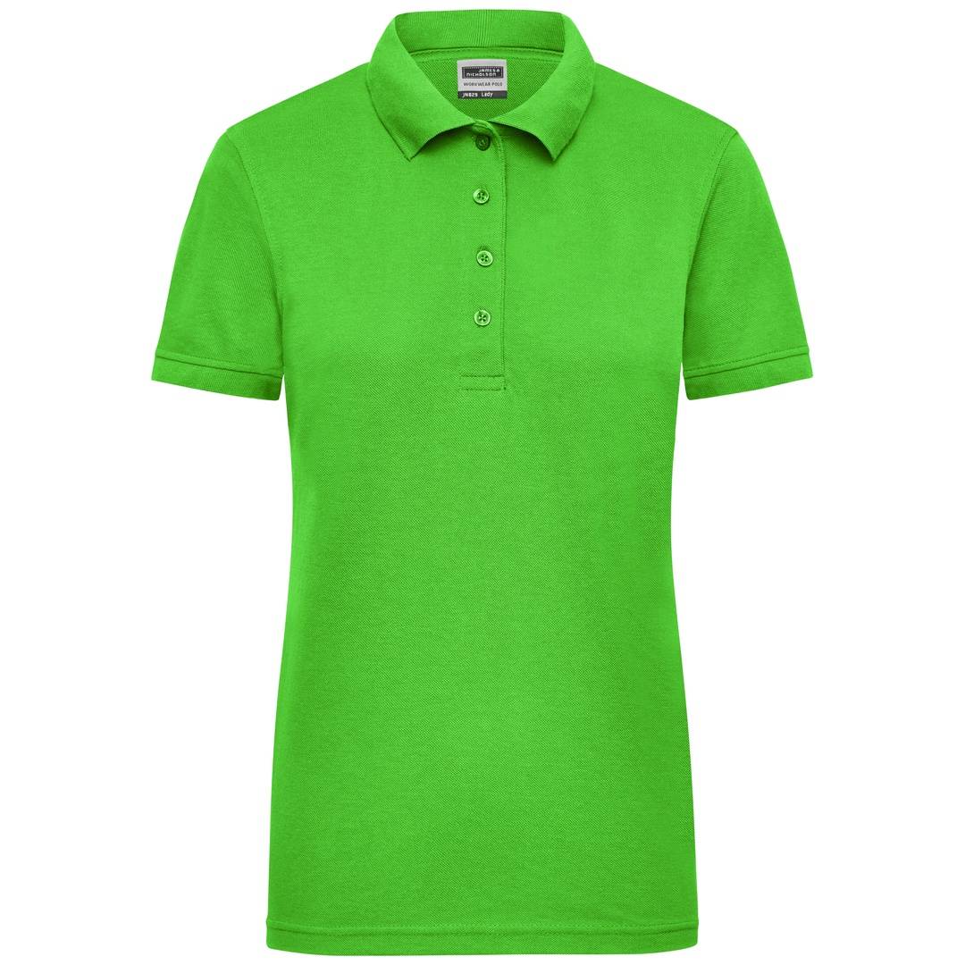 James & Nicholson Poloshirt Damen JN829 Gr. M lime-green