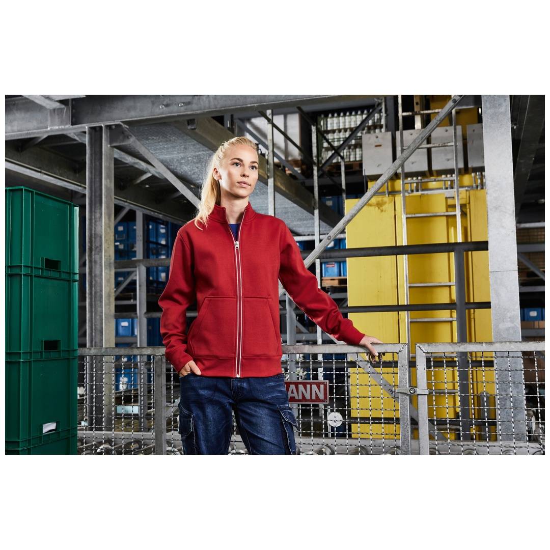 James & Nicholson Fleecejacke Damen JN1809 Gr. 2XL braun