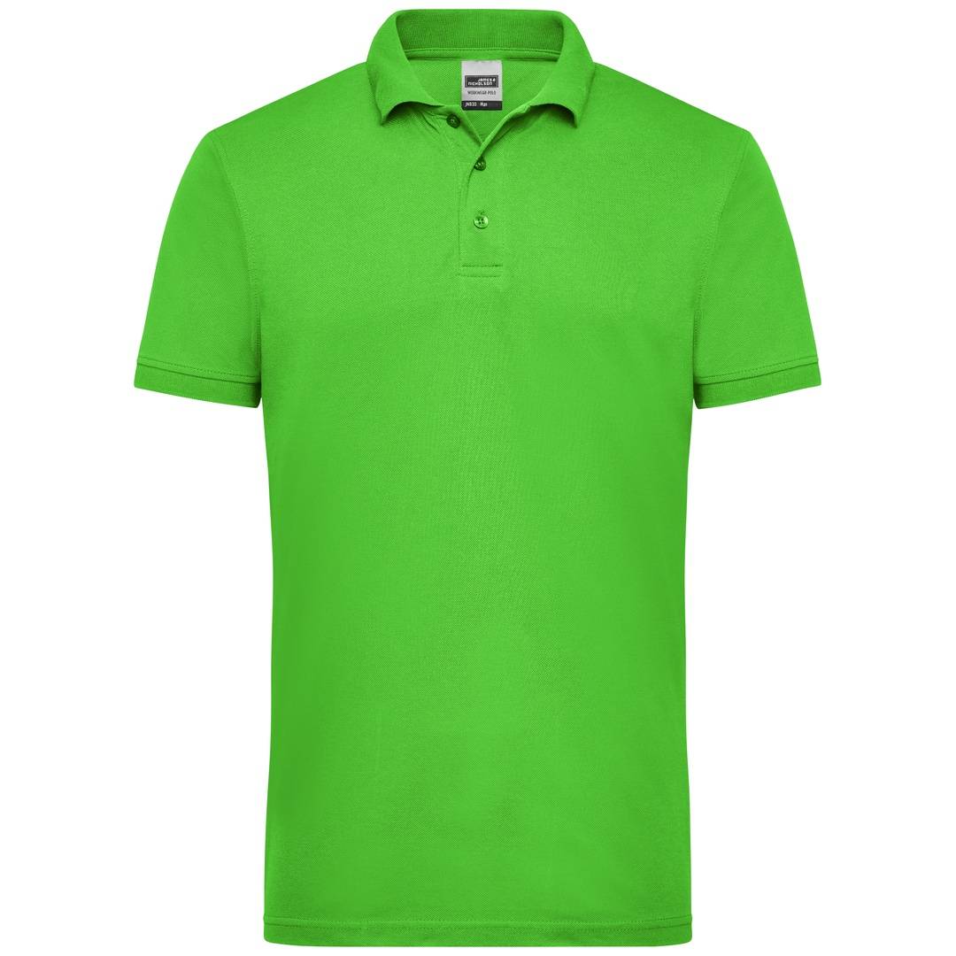James & Nicholson Poloshirt Herren JN830 Gr. M lime-green
