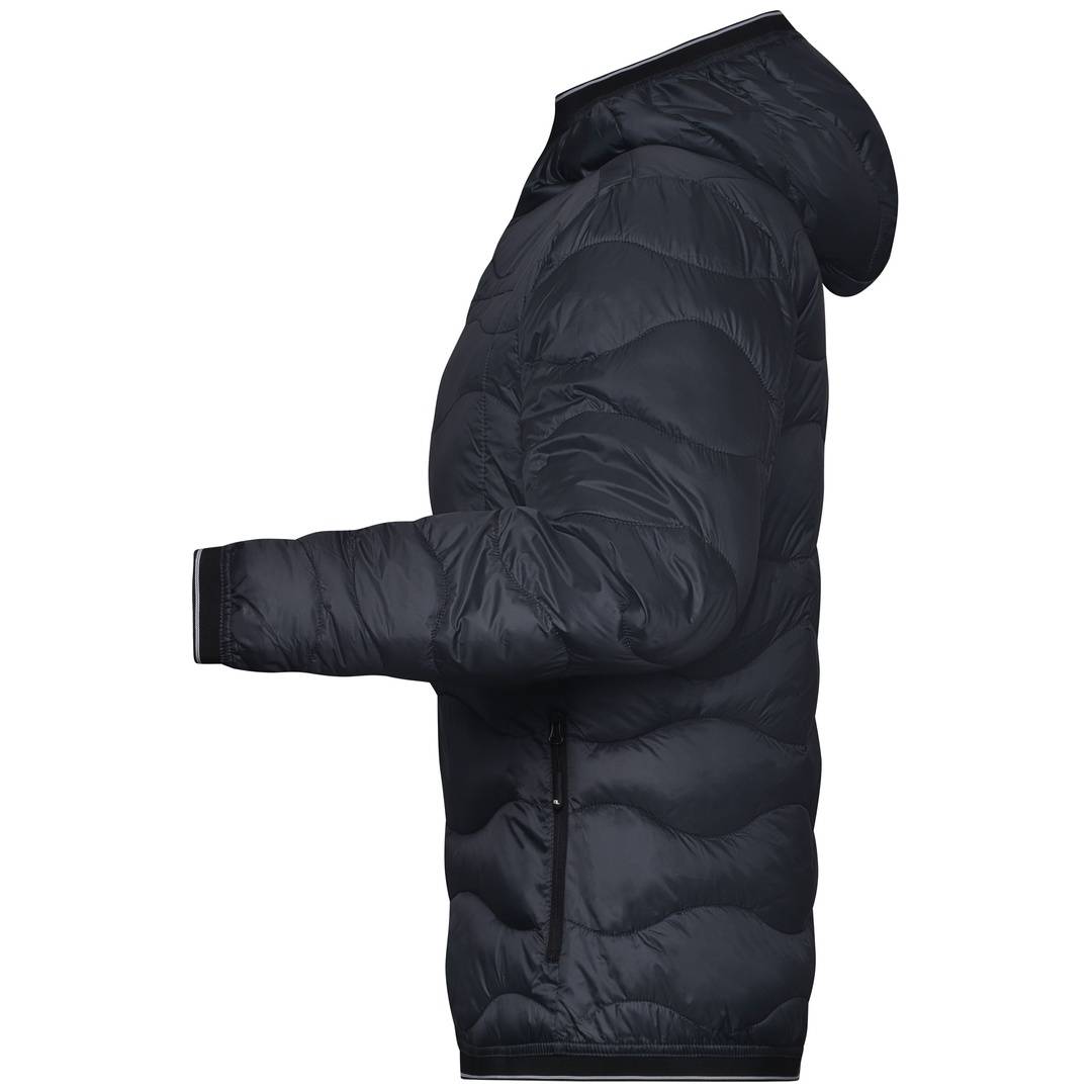 James & Nicholson Steppjacke mit Wattierung Damen JN1155 Gr. S graphite/camouflage