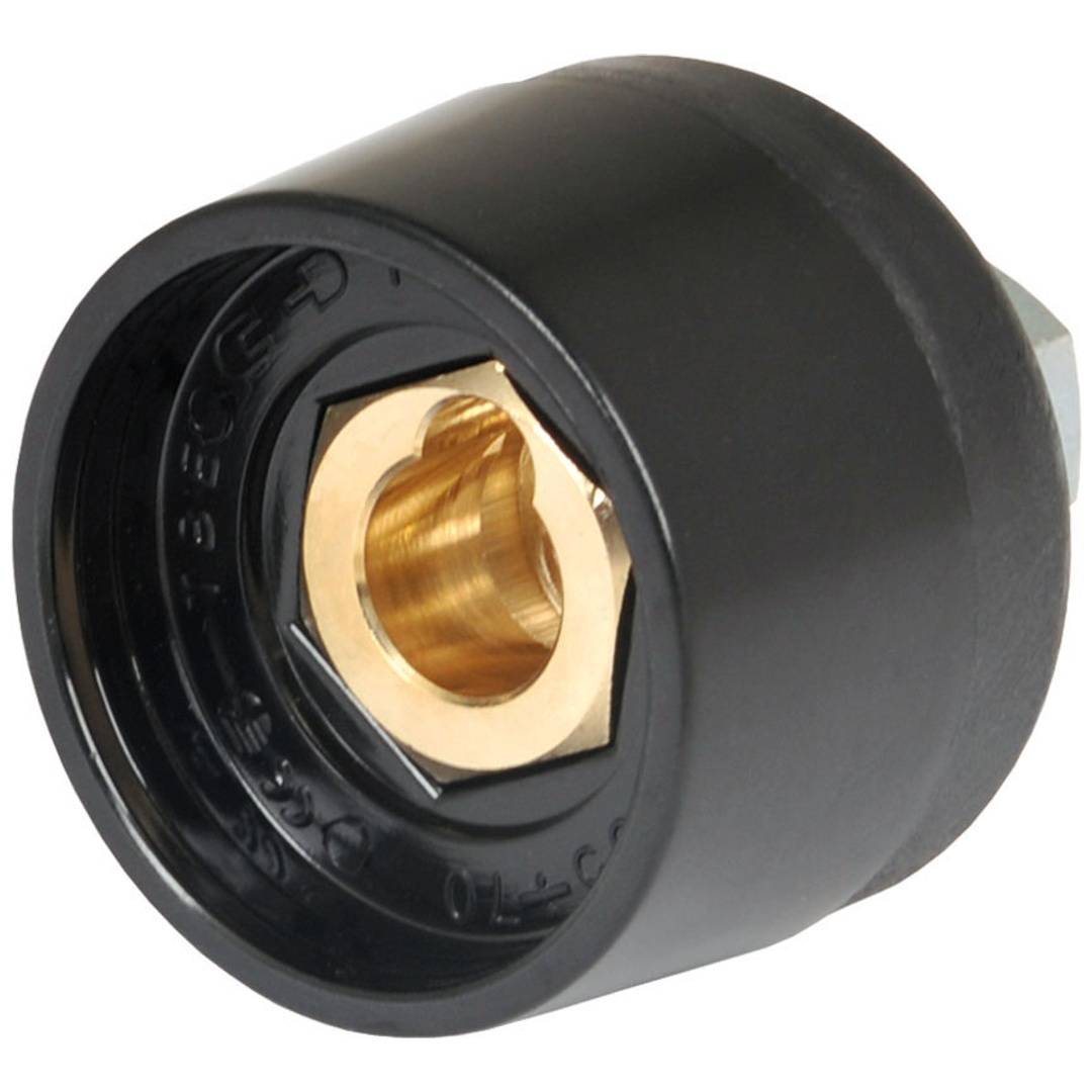 SK-Einbaubuchsen 10/16/25qmm f.Zapfen-D.9mm schwarz ELMAG